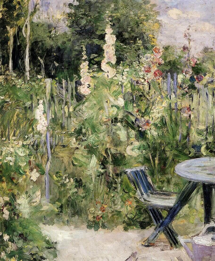 „Nalbe de grădină” de Berthe Morisot